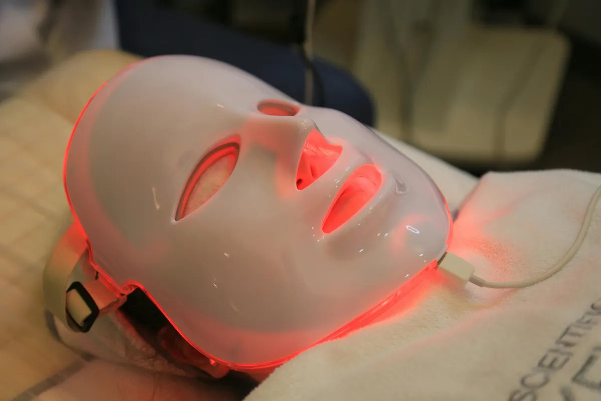 LED-ansiktsmask